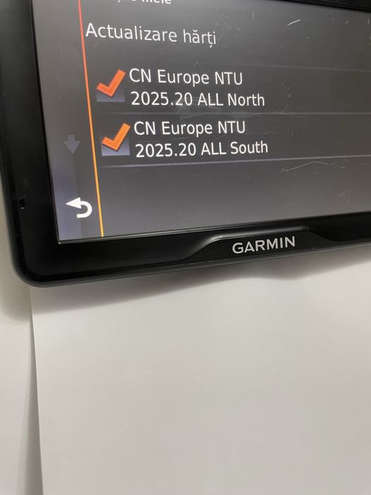 Gps Garmin Camper 760LM ptr Rulote harti full  Europa 2025
