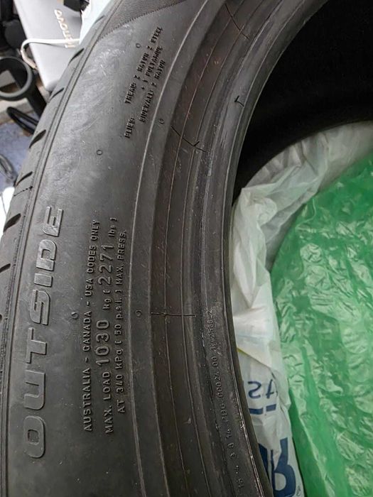 Audi Q7 - 1 set de jante aliaj si 1 set anvelope de vara, stare f buna