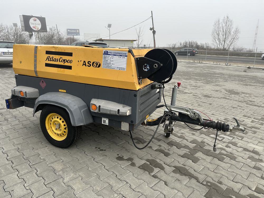 Motocompresor Atlas Copco XAS 67