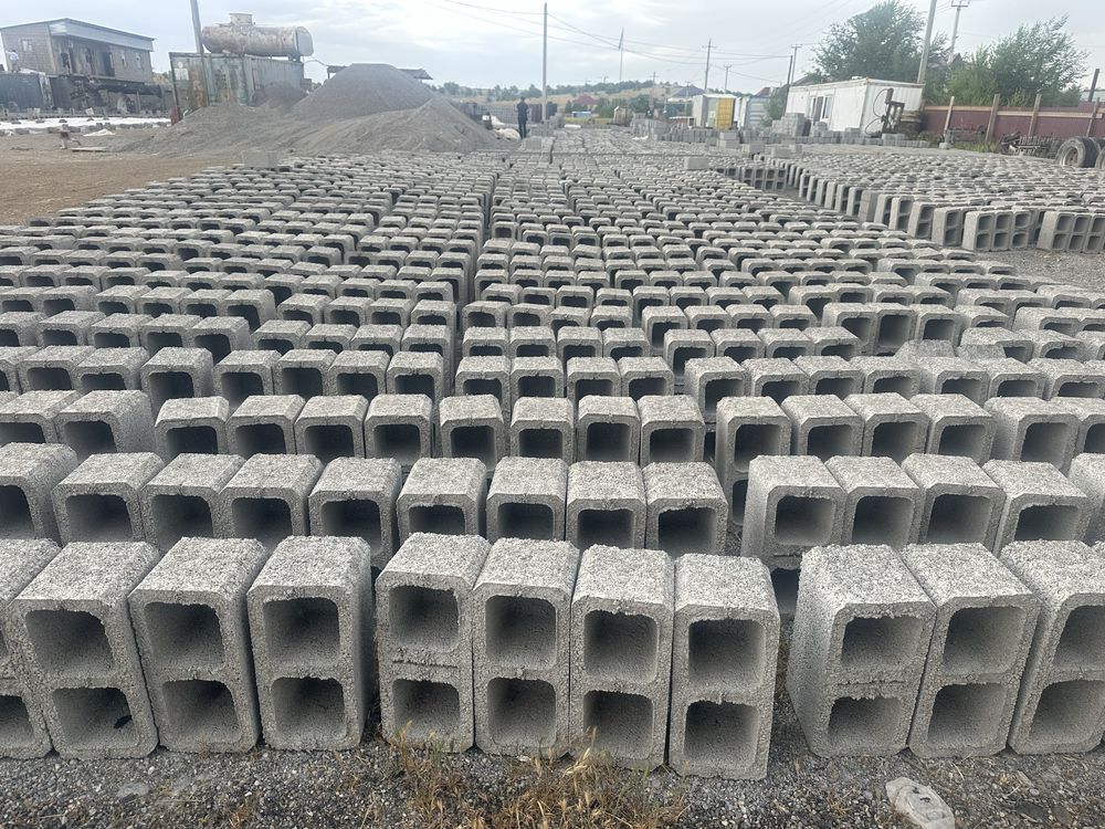 Шлакоблок пескоблок сплитерный блок рванный
