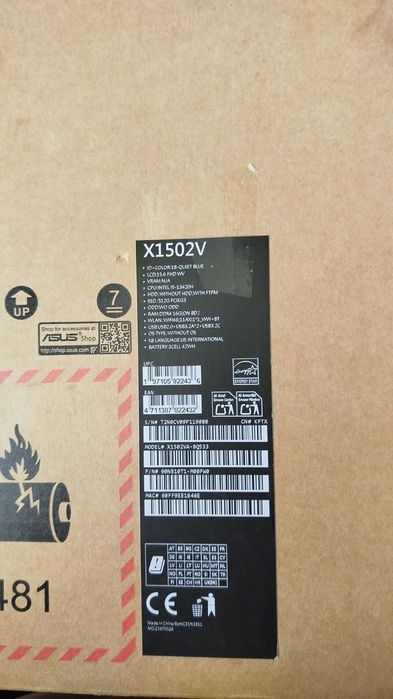 Продается ноутбук ASUS Vivobook