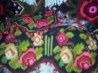 Draperii pentru geamuri, perete, țesute manual