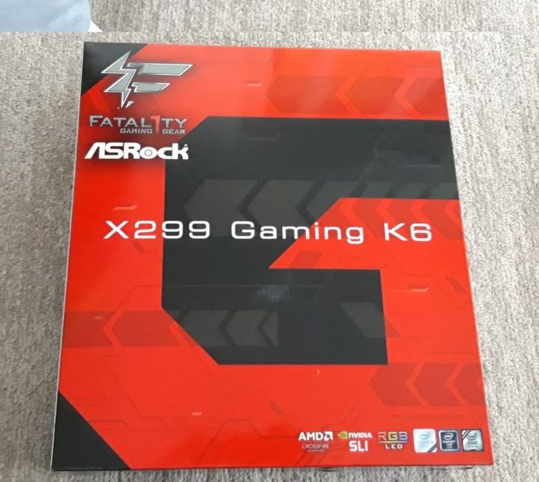 Placa de baza ASRock Fatal1ty X299 Gaming K6 -noua, garantie , soket