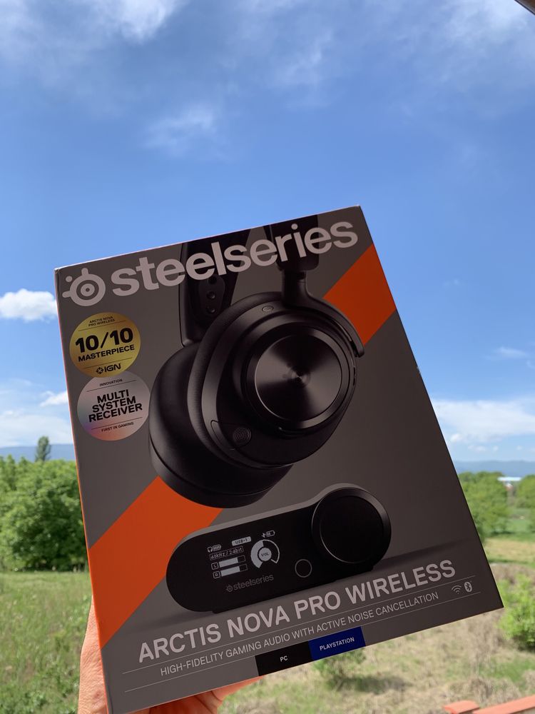 SteelSeries Nova pro Wireless - безжичен кристал