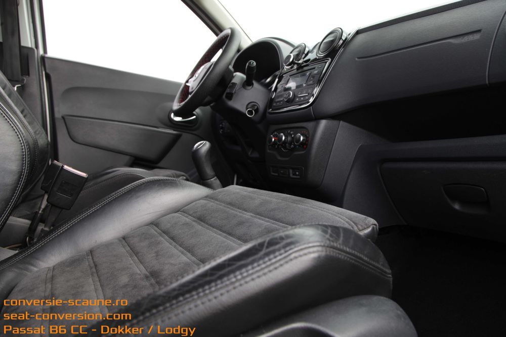 Sistem adaptare scaune de Passat B6 CC pe Lodgy Dokker