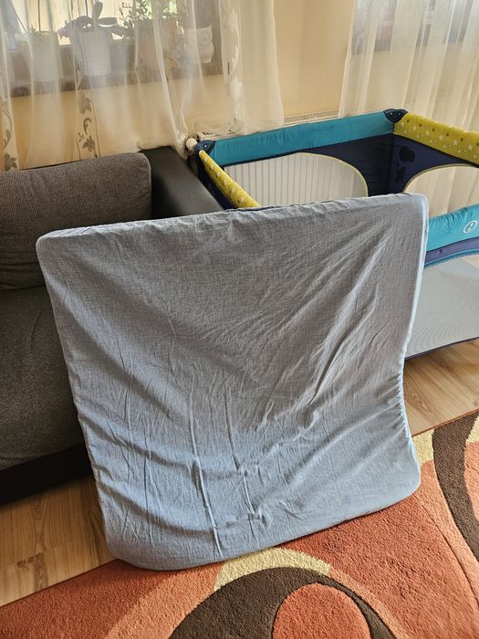 Tarc de joaca Wunderkid Play, Albastru/Galben