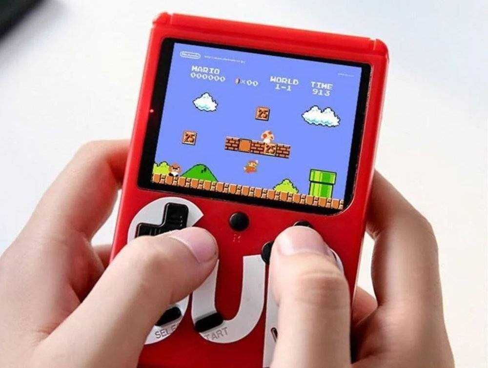 ТОП!! Конзола с 400 вградени игри + Джойстик, SUP GAME BOX