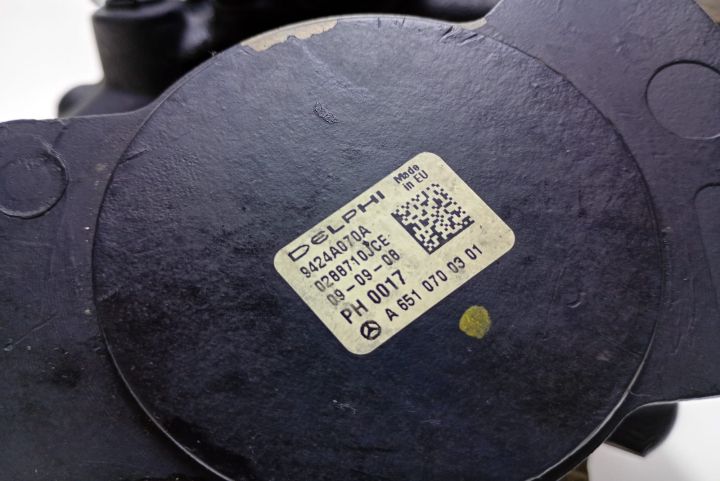 Pompa inalta presiune A6510700301 Mercedes-Benz Sprinter a 2-a genera