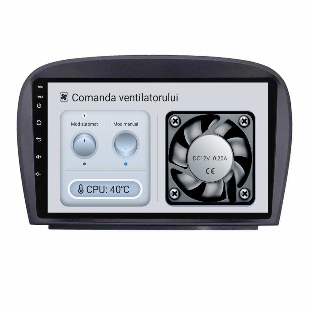 Navigatie Dedicata Mercedes SL R230 (2001-2011),Bluetooth,Wifi,Carplay