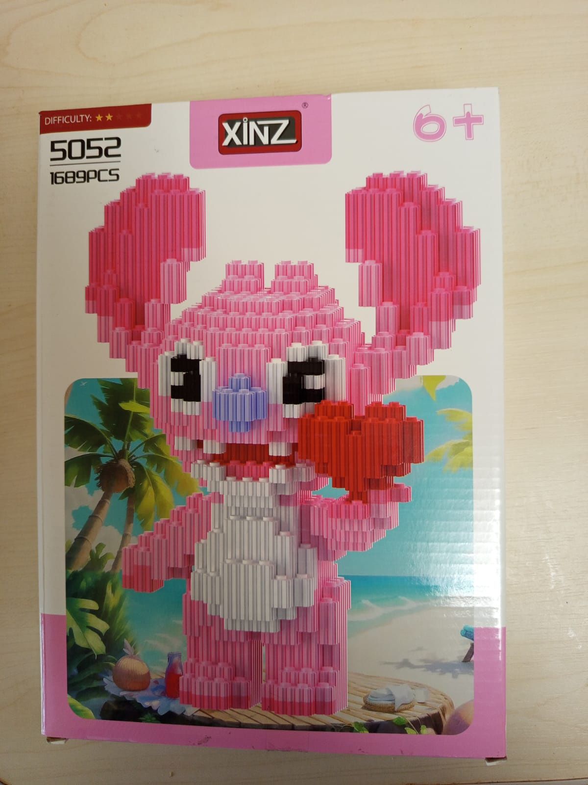 Lego Stitch albastru sau roz!