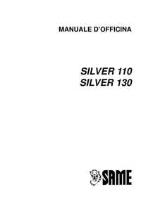 Manual reparatii Same Silver 110-130/Deutz Fahr/Lamborghini, italiana
