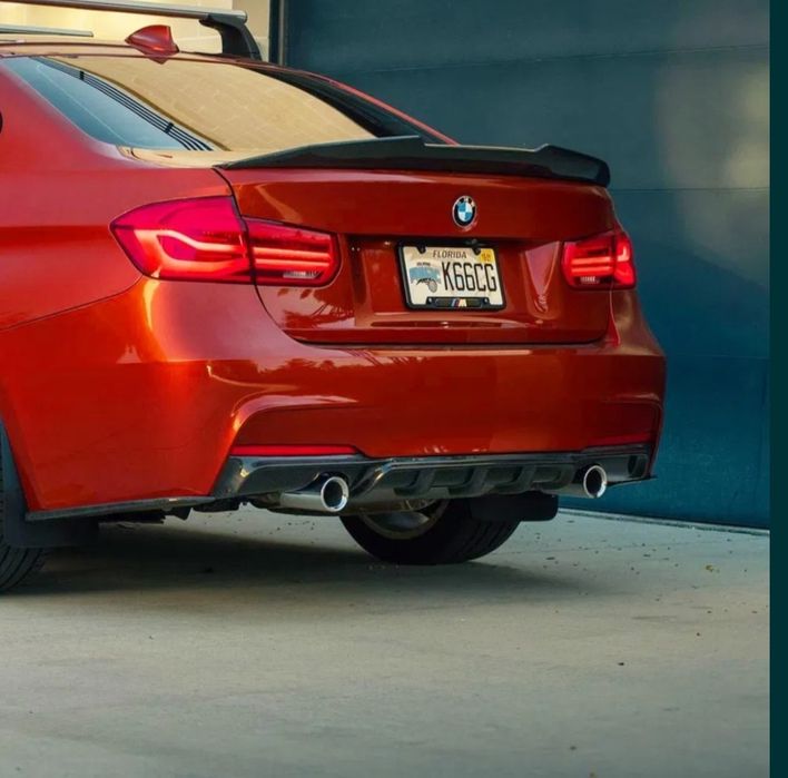 Eleron lip portbagaj  BMW Seria 3 F30  model PSM high kick