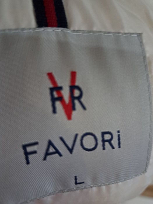 Зимно дълго яке цвят екрю