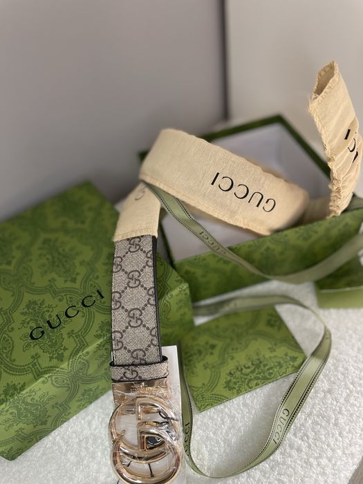 Колан естествена кожа с кутия G*ucc*i