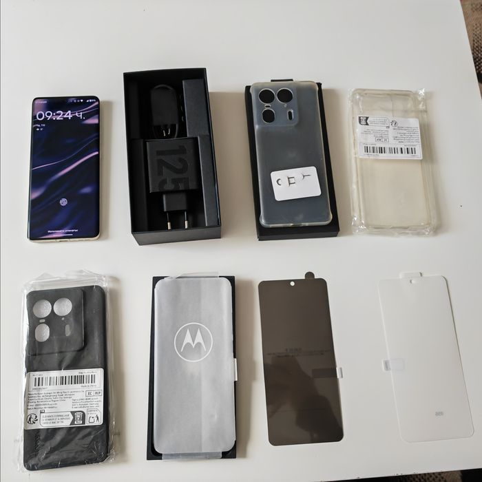 Moto edge 50 ultra Nordic Wood 1TB , 16RAM пълен комплект + подаръци