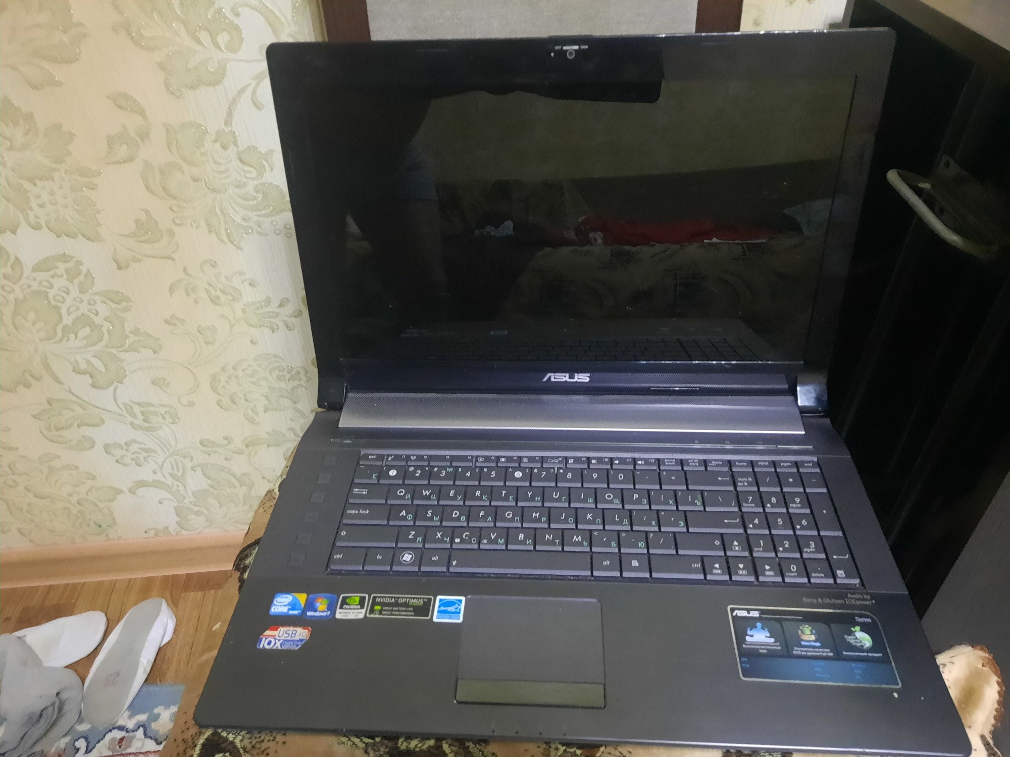 ASUS core i5 экран 17.3