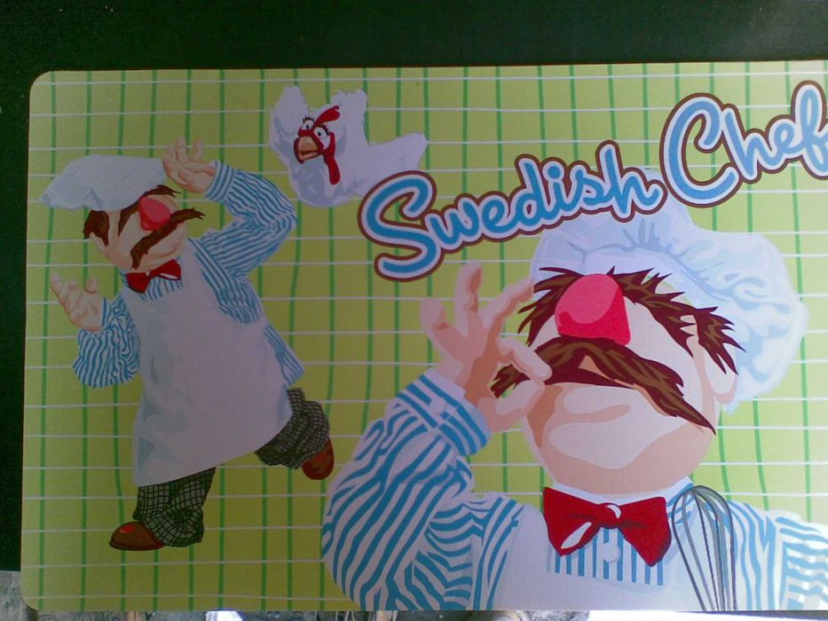 15 бр.Подложки за прибори,за храна"Muppets"