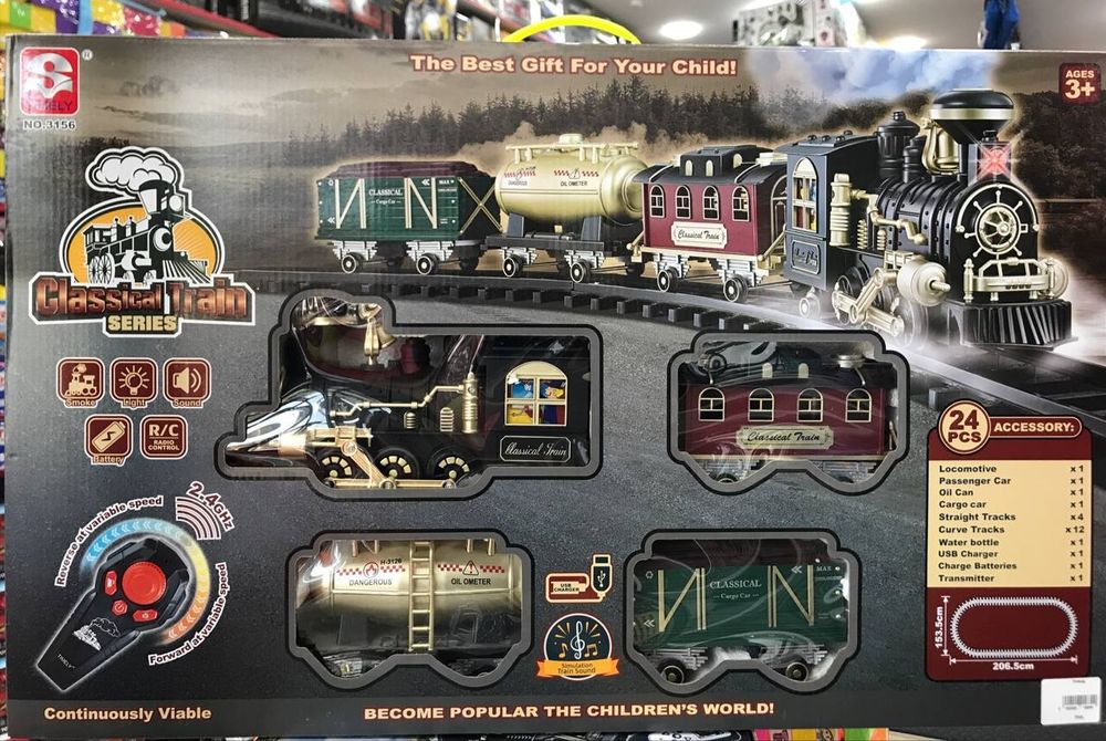 Поезд игрушка железная дорога