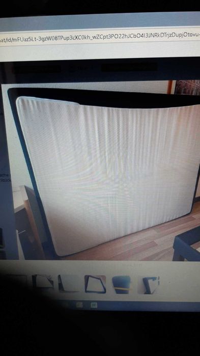 vand pat matrimonial 160x200cm,cadru, somiera si saltea,740Ron,Oradea