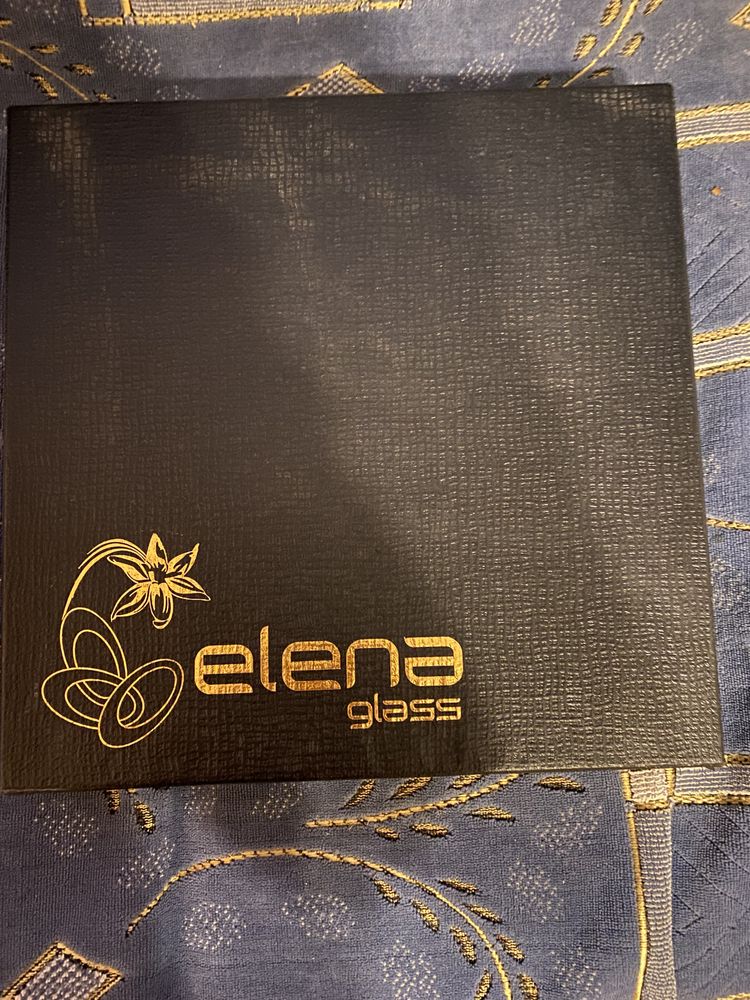 Тарелка новая elena glass
