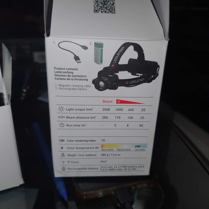 Led lenser nou nouţ H15R