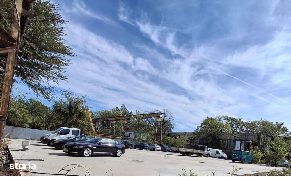 Teren betonat de inchiriat 1100 mp zona industriala Titan