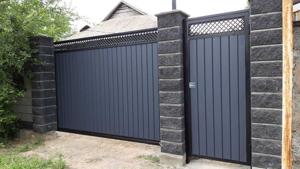 Откатные ворота под ключ, от 4 рабочих дней, от 690 тысяч