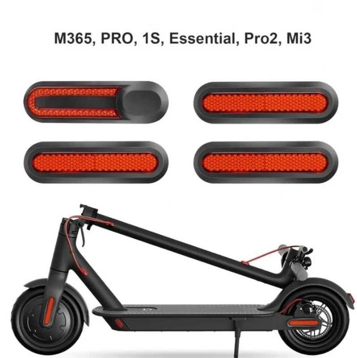 Set 4 capace roata reflectorizante Xiaomi M365 Pro 2 1S Mi3 Essential