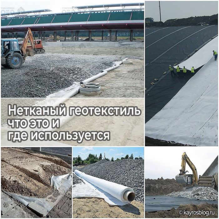 Geotekstil 200,250,300,400,500,600 gramm