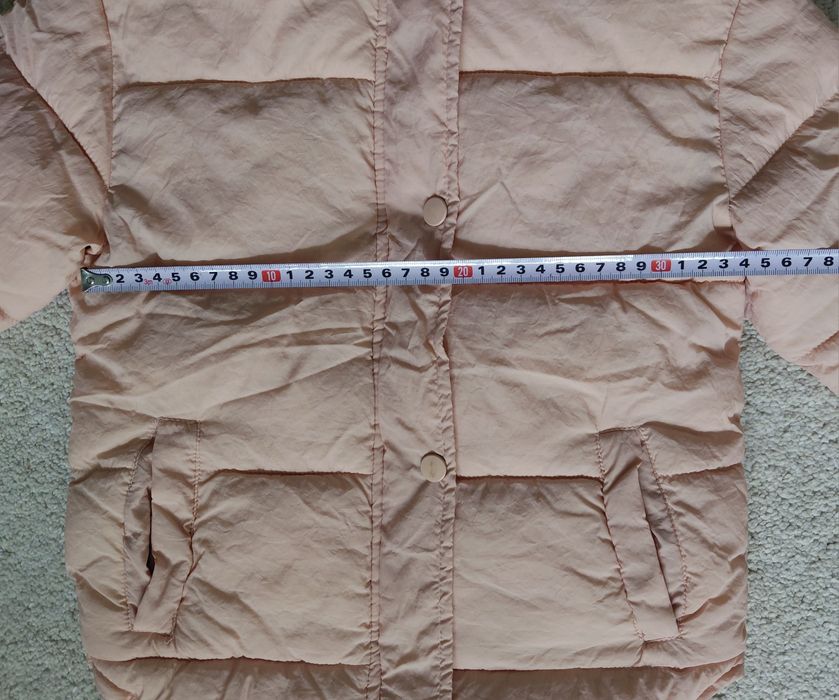 Sinsay Капитонирано яке, пепел от рози, размер 104