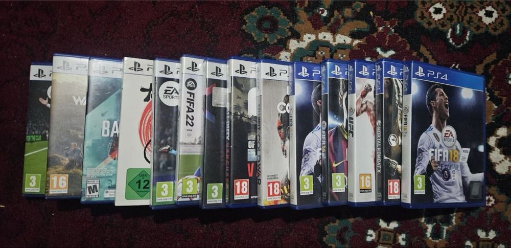 PlayStation 4 & 5 оригинальные диски с лицензией