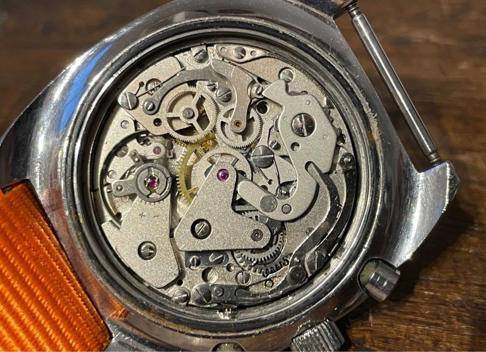 Ceas Difor chronograph eta 7734 profundimetru 42mm