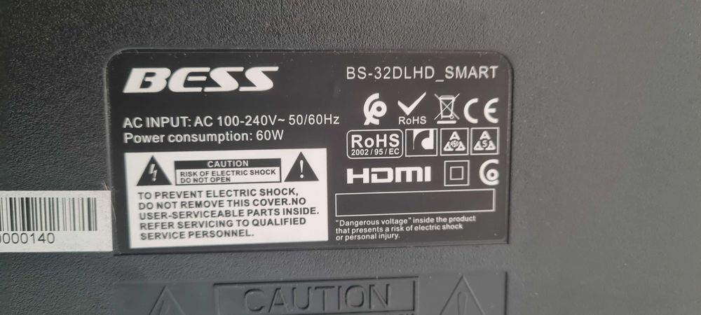 Smart телевизор Bess