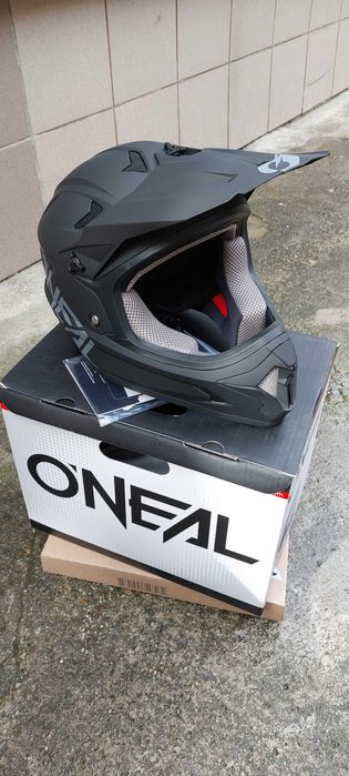 Casca FullFace O'Neal Sonus Solid negru