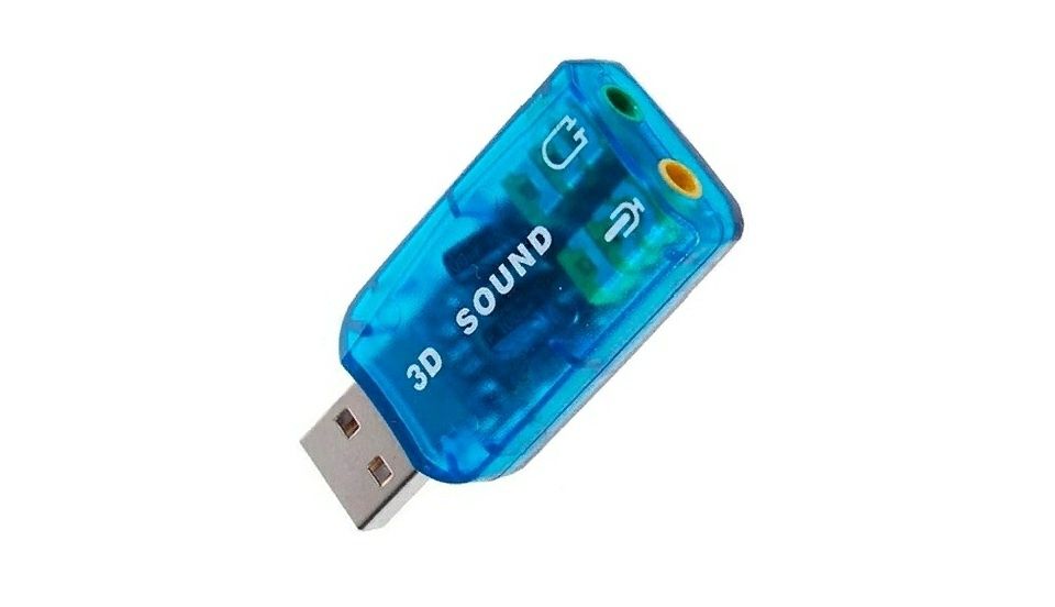 Переходник USB - AUX 3.5 mm