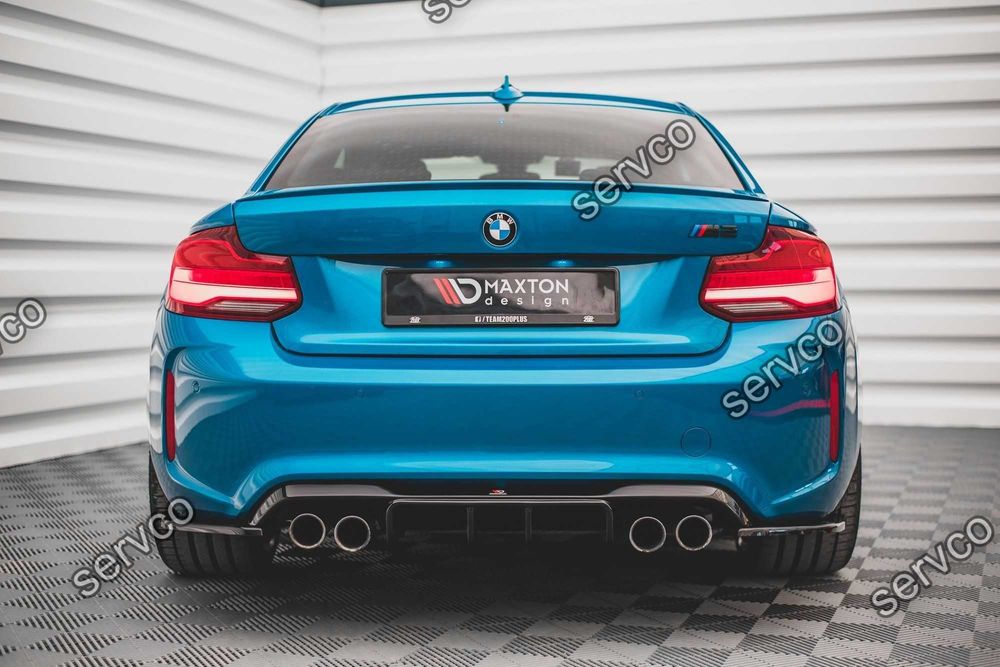 Prelungire difuzor bara spate Bmw Seria M2 F87 16-20 v2 Maxton Design