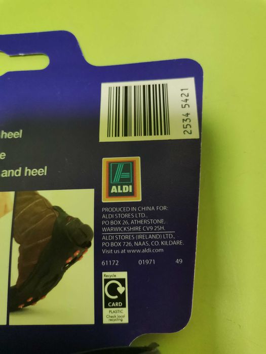 Grip antialunecare, atașabil  bocanci sau alta încălțăminte escaladă