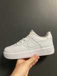 air force 1 adidasi full albi - verificare colet - toate marimile