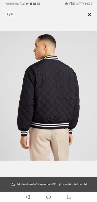 Geaca bomber barbati Champion, nouă.