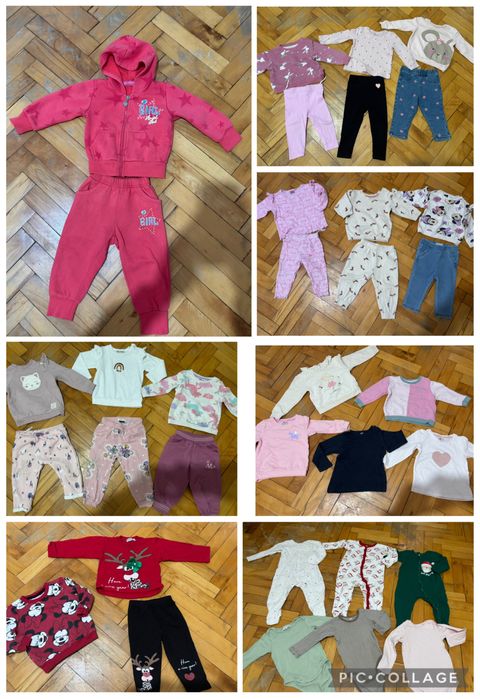 Бебешки/детски лотове дрешки 80/86