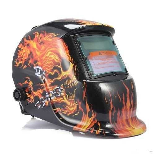 Соларна маска - Заваръчен шлем - соларен заваръчен шлем с батерии