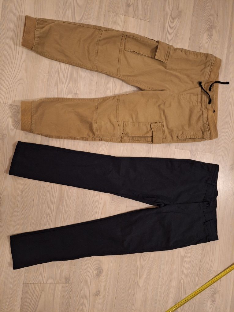 Pantaloni copii 158 cm 12-13 ani Chino cargo HM