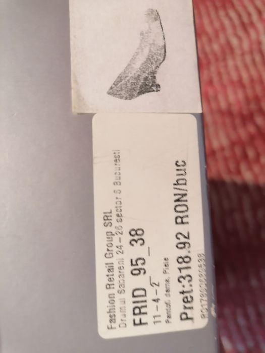 Pantofi de dama cu toc din piele Cristhelen B marime 38