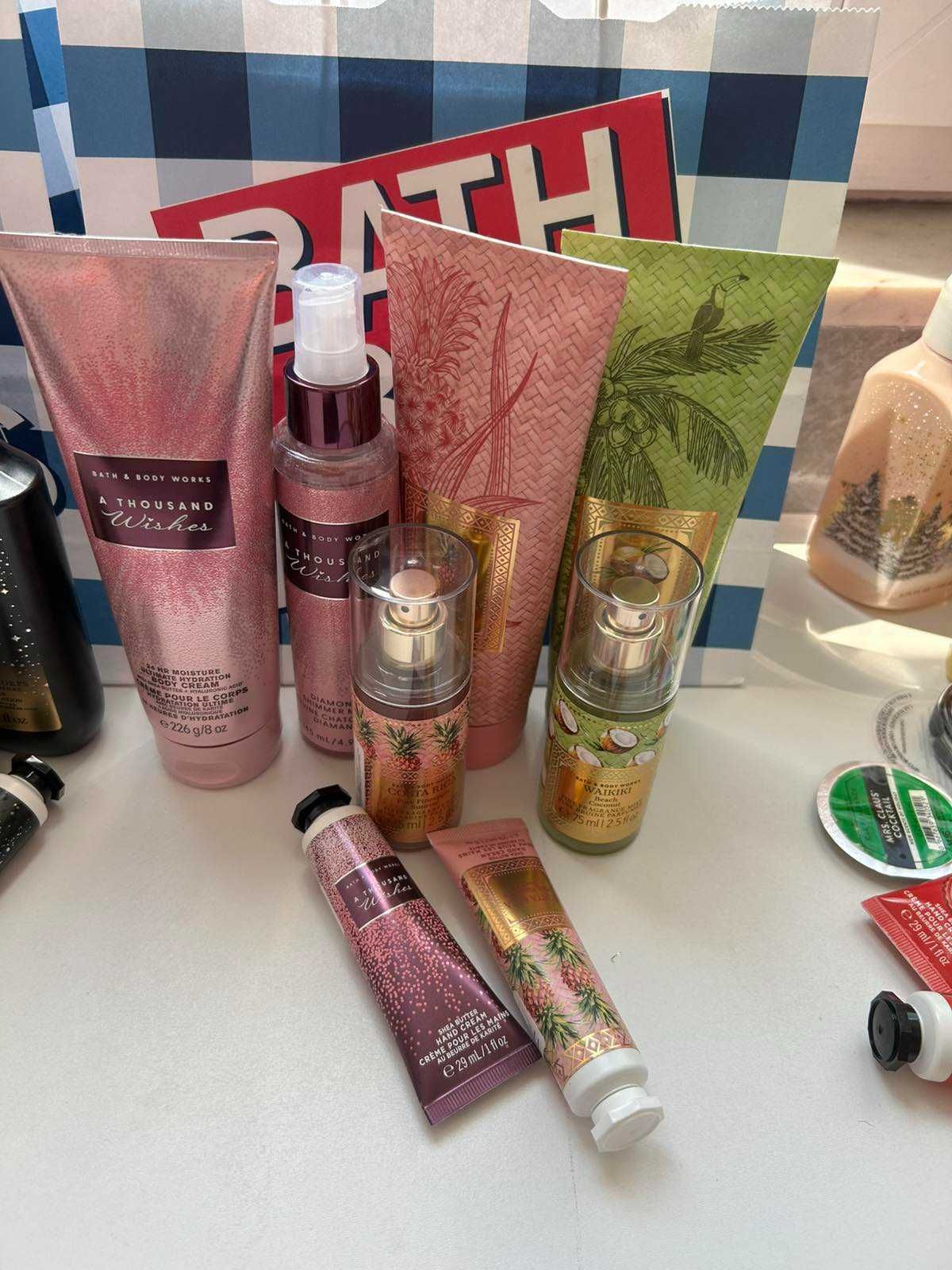 Bath and Body Works подаръчни комплекти, свещи, лосиони, дезинфектанти