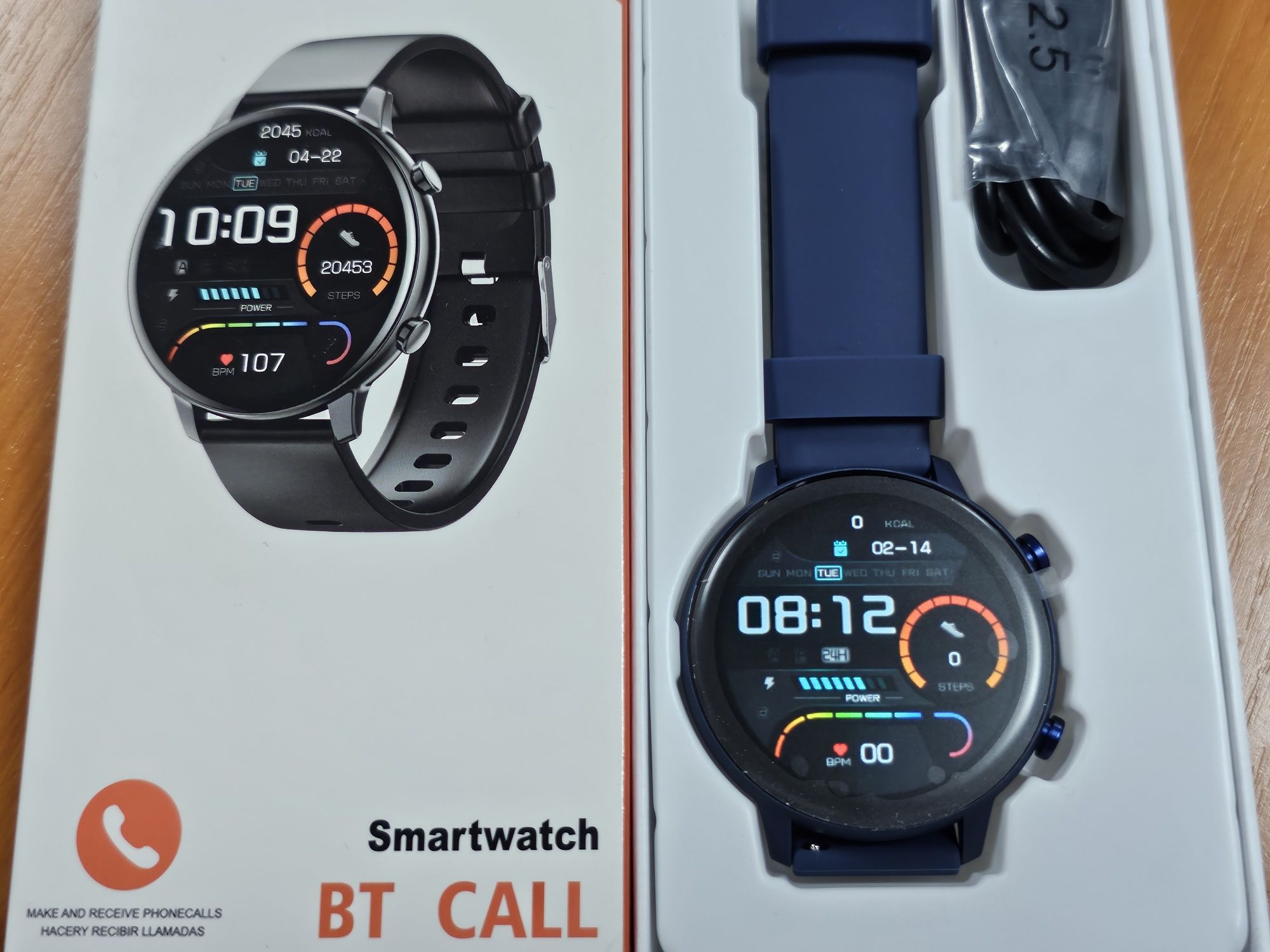 Smartwatch Elegant Bleumarin Sigilat Bluetooth