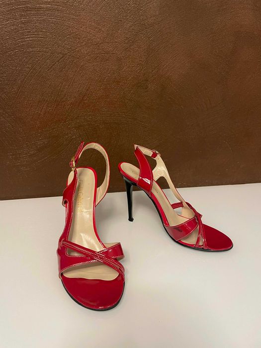 Дамски сандали висок ток - 10см Летни