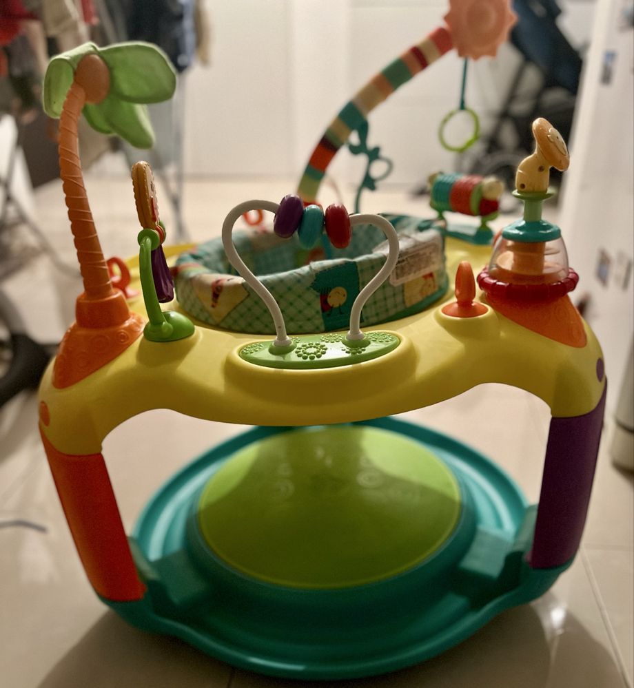 Centru activitati Bright-starts springin’ safari bounce a round