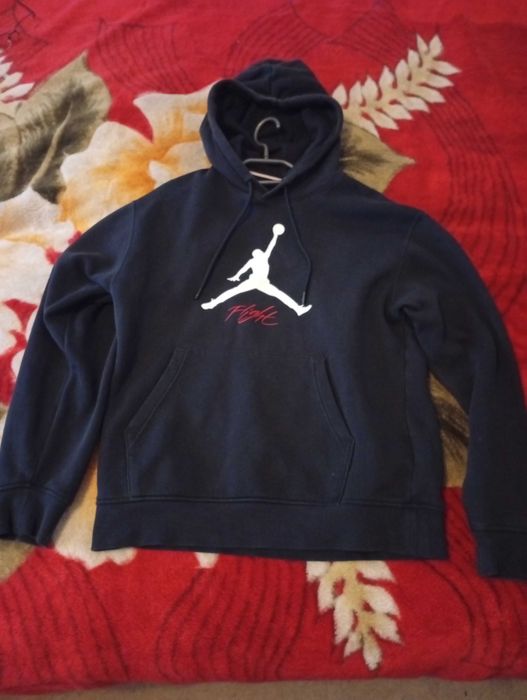 JORDAN Flight Hanorac cu gluga barbati masura S - 100% Original negru