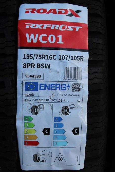 Anvelope iarna noi 195/75 R16C RoadX