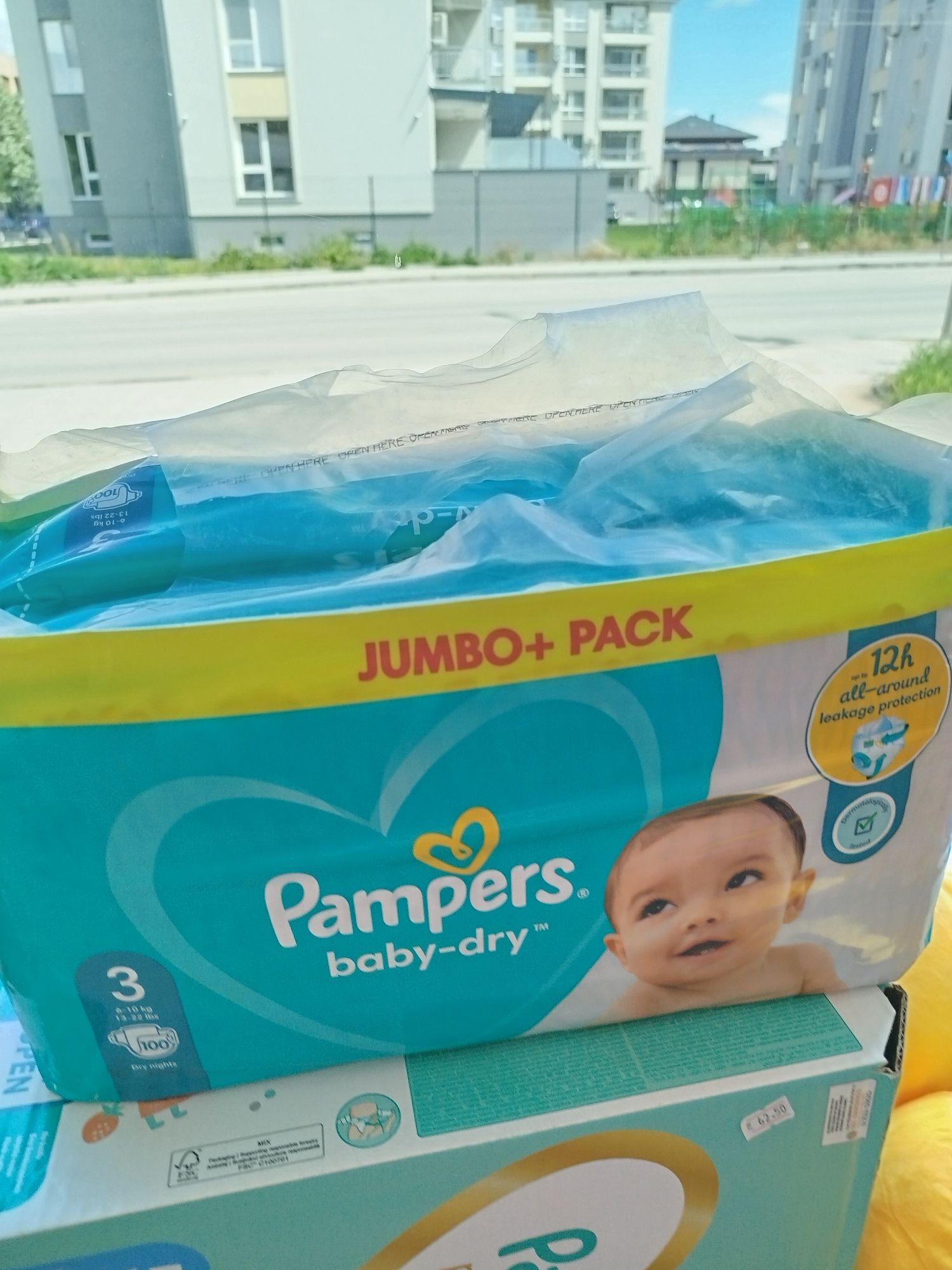 Памперси Pampers различни номера